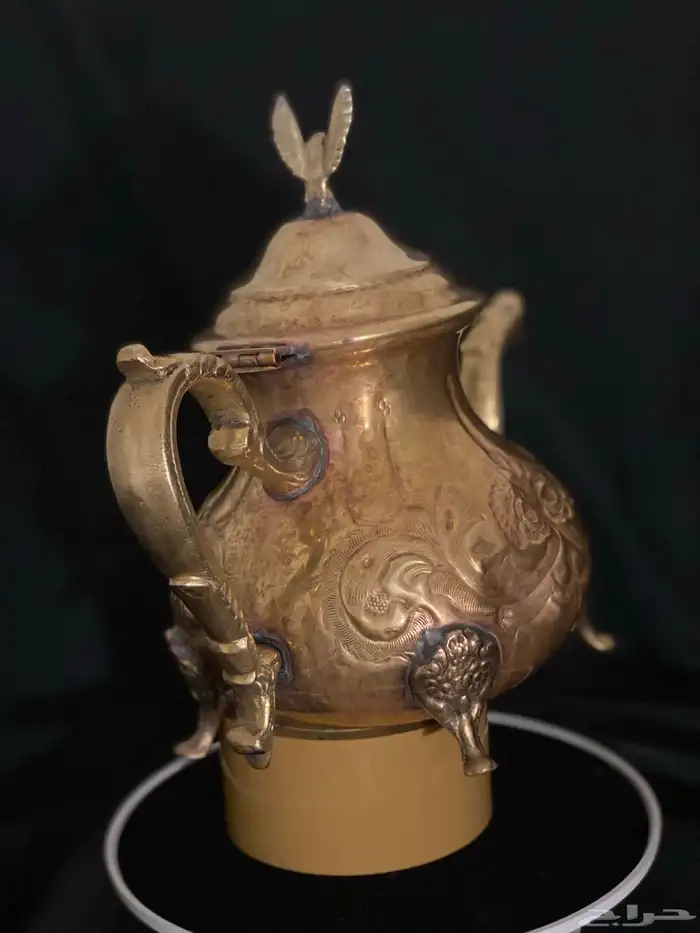 إبريق قديم نحاسي مغربي كبير 5