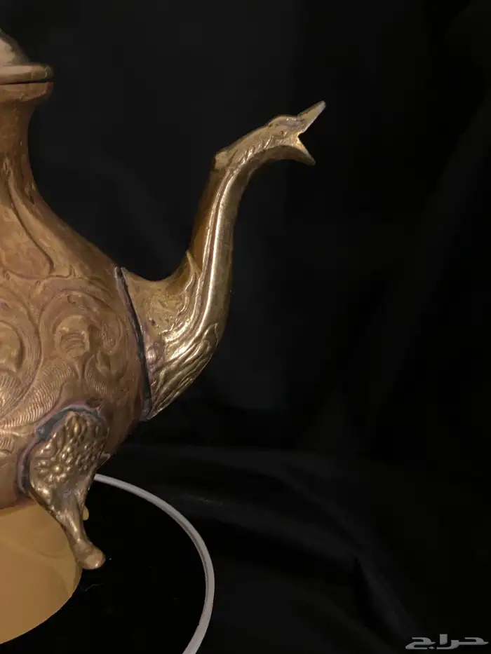 إبريق قديم نحاسي مغربي كبير 4
