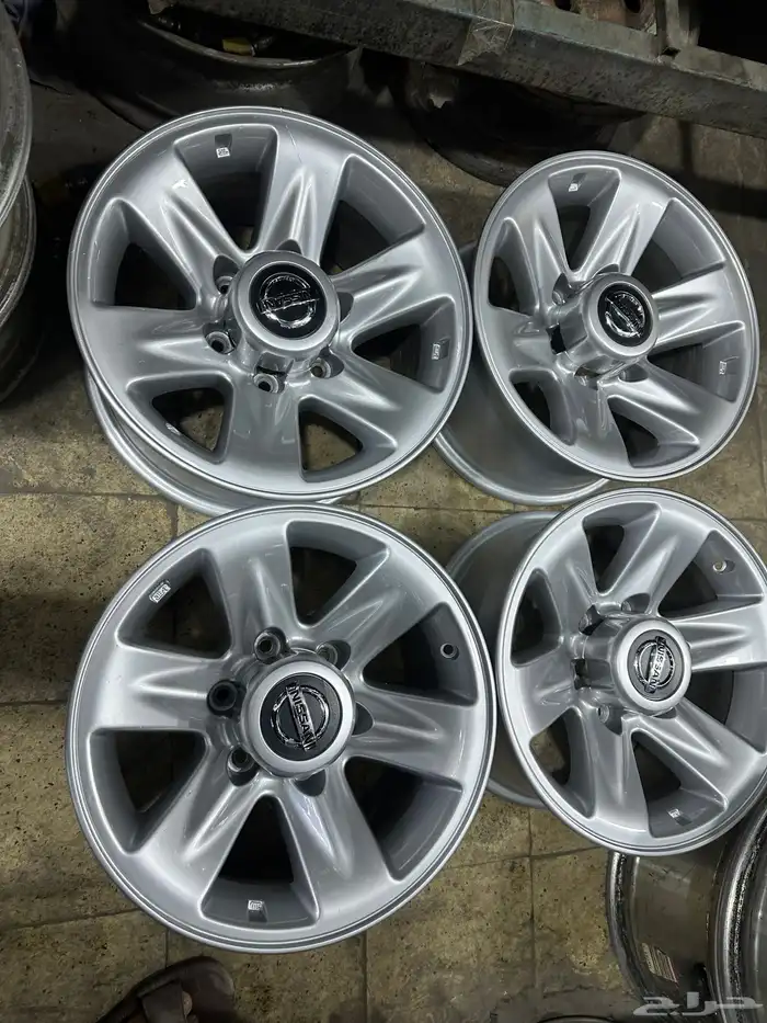 جنوط فتك نيسان مقاس 16 اصلي وكاله مستعمل 7