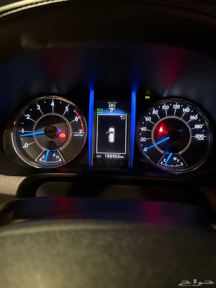 فورتشنر 2017 فل كامل ممشى 190 الف مشدود من والى 5