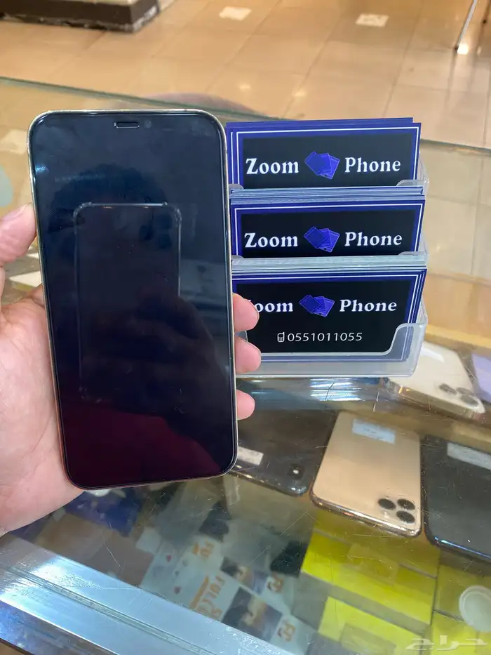 ايفون 12 برو مغير شاشه وبطاريه اصليه درجه اولئ سعه 256 مباع 2