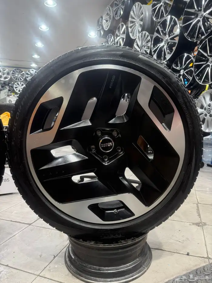 جنوط رنج روفر خان خان مقاس 23 مع كفرات بريلي 4