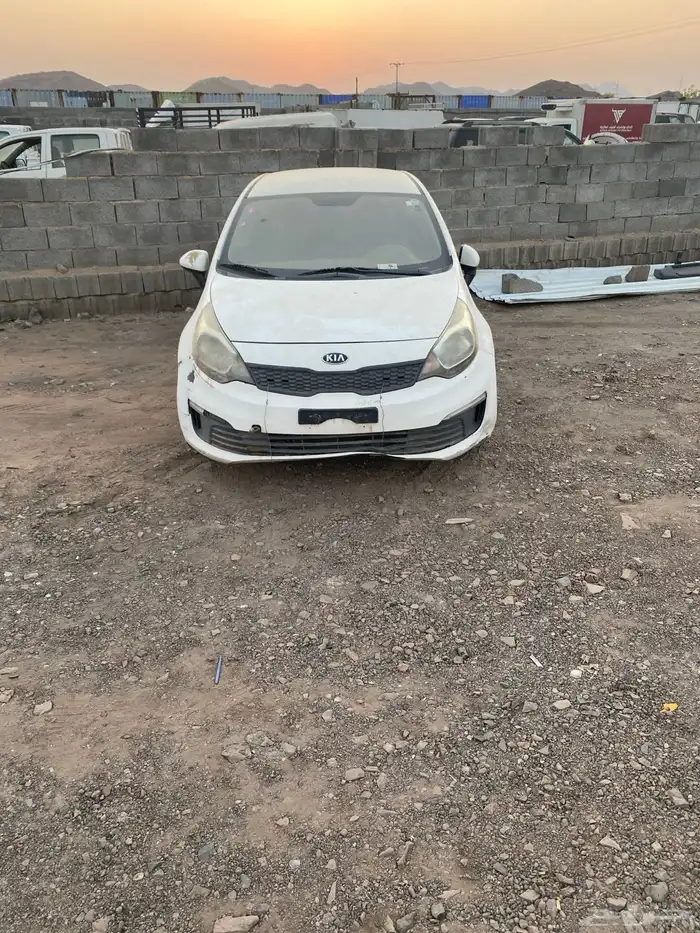 كيا ريو تشليح قطع غيار فقط 2
