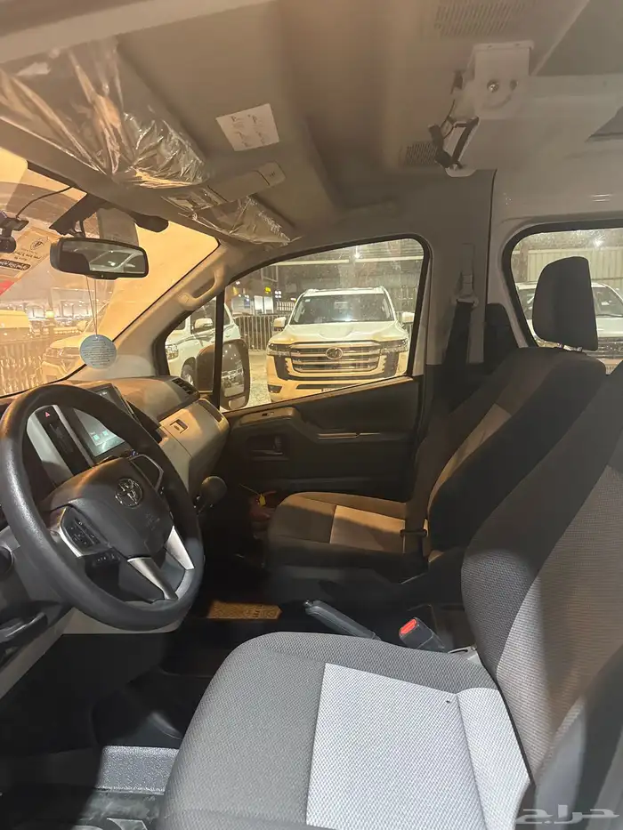 باص هايس 2024 بنزيم عدد 3 الالف فقط وكاله 12