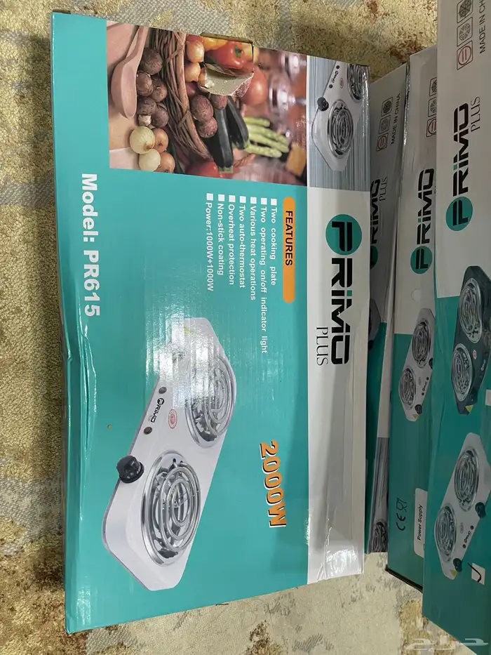 موقد كهربائي مزدوج 1