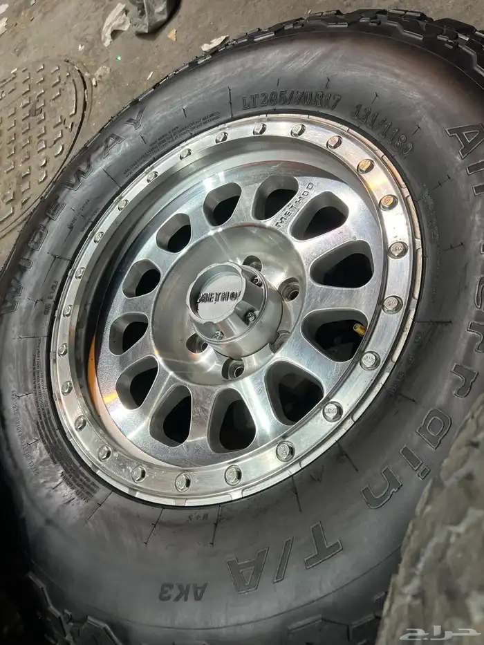 جنوط ميثود نيكل 6مسمار معا كفرات حجري 17 22