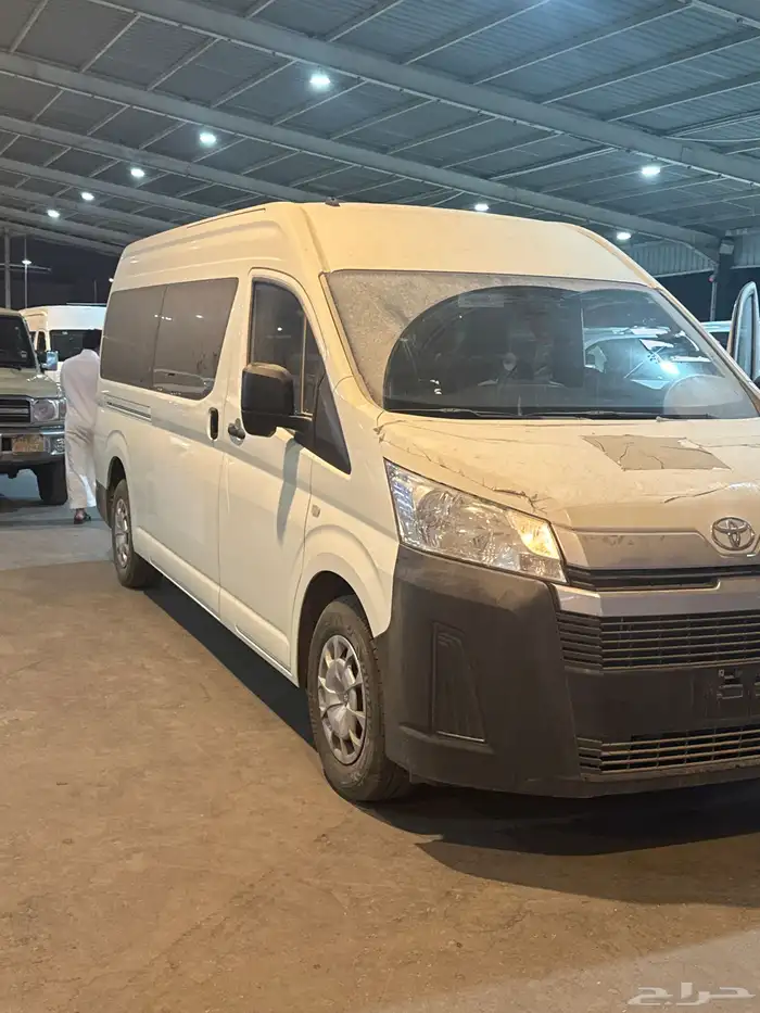 باص هايس 2024 بنزيم عدد 3 الالف فقط وكاله 1