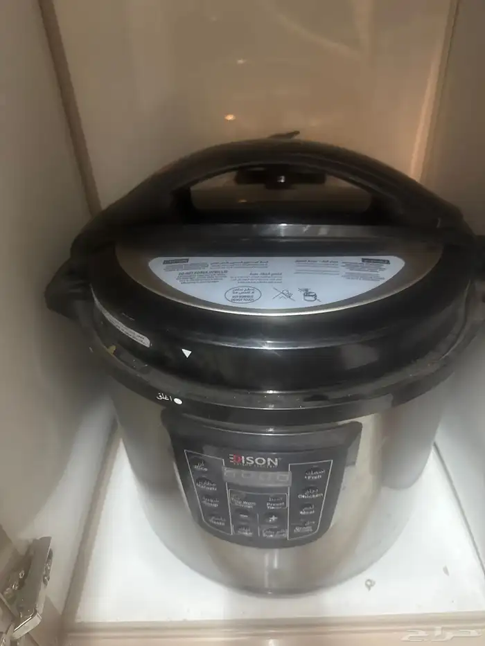 قدر اديسون الكهربائي مقاس 10 لتر 2