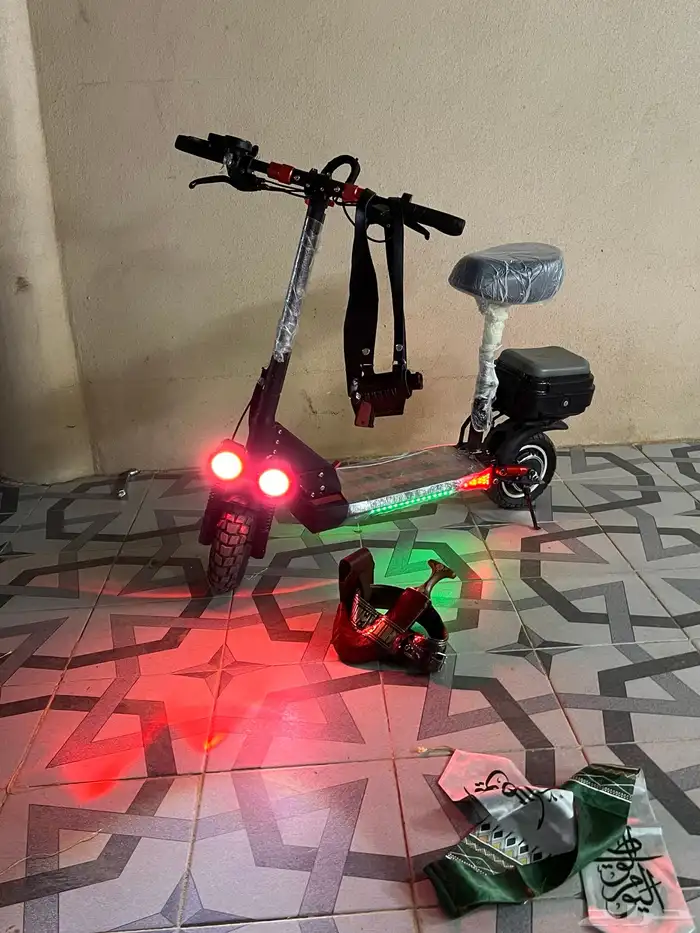 سكوتر اللبيع نضيف بدون السله الي ورا 2