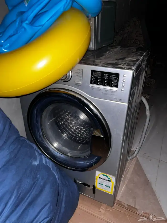 غساله ملابس أوتوماتيك يوجد فيها عيب تتحرك بسرعه اثناءالتنشيف 2