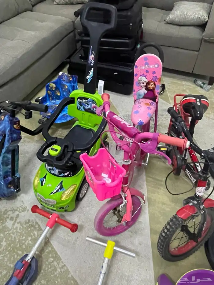 سيكل دراجة سكوتر درفت سرير غيار والعاب اطفال 2