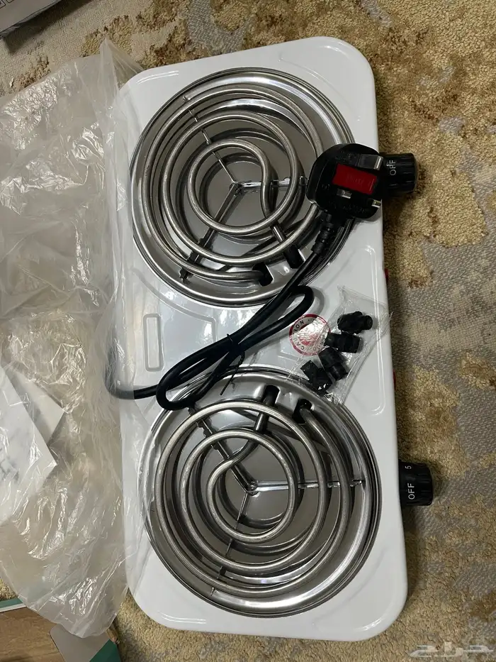 موقد كهربائي مزدوج 0