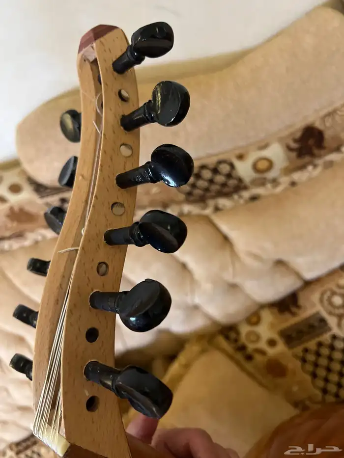 عود موسيقي نصف لوكس جديد ونضيف   بأوتار جديده . 4