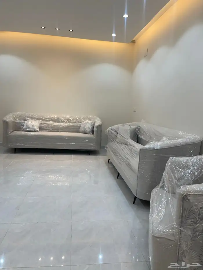 كنب جديد 5 قطع و2 كرسي 2