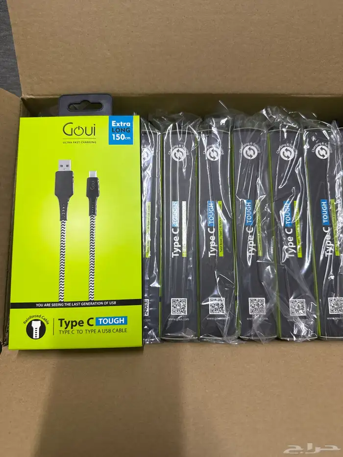 10 كيابل تايب سي متر ونص قماش 0