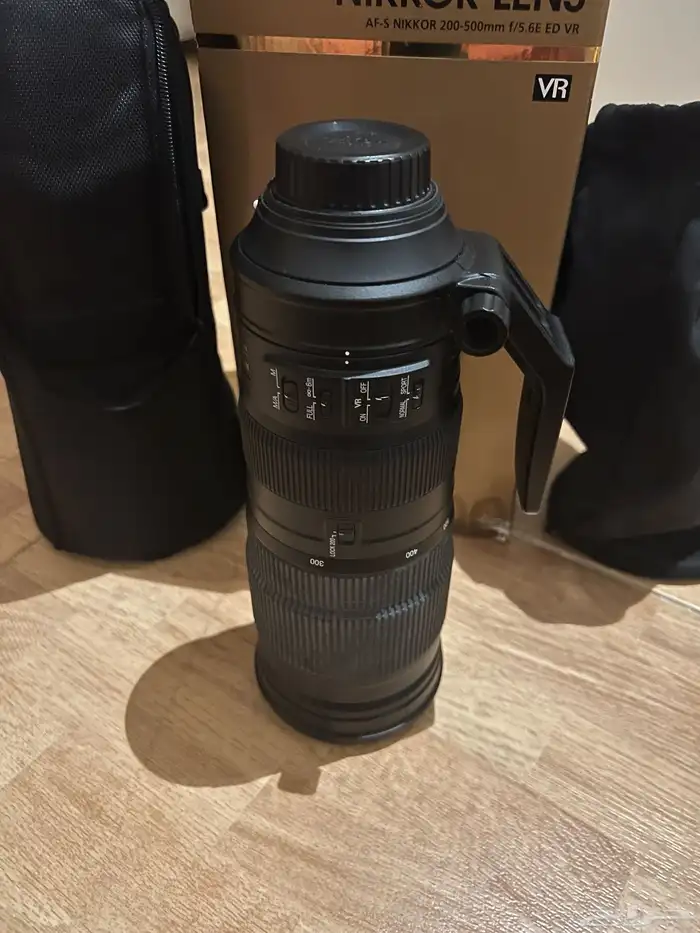 nikon 200-500mm f 5.6E ED VR عدسة نيكون 1