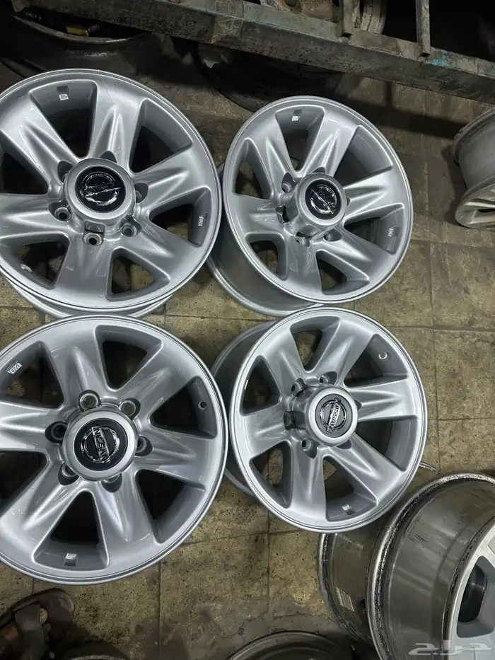 جنوط فتك نيسان مقاس 16 اصلي وكاله مستعمل 6