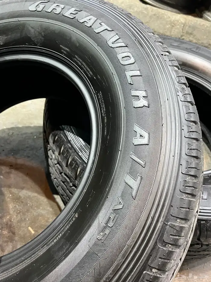 كفرات صيني مقاس 275 70 16 تاريخ 2025 شبه الجديد 19