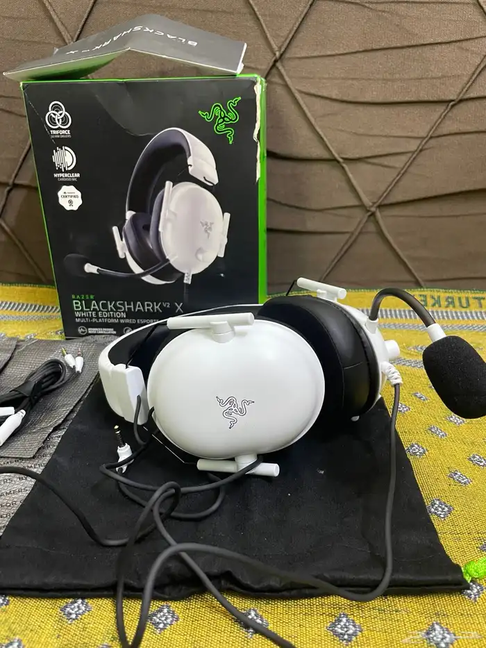 ريزر بلاك شارك في X2 سماعة رأس 0