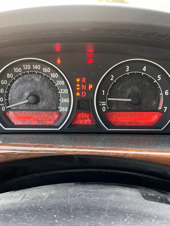 بي ام 745 2003 ابيض 14