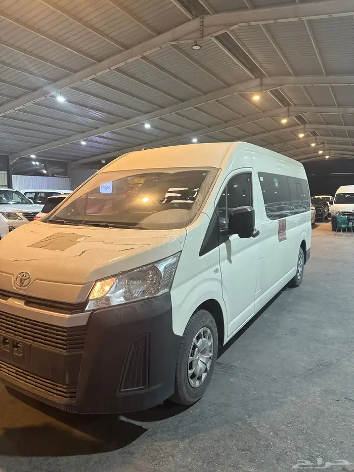 باص هايس 2024 بنزيم عدد 3 الالف فقط وكاله 2