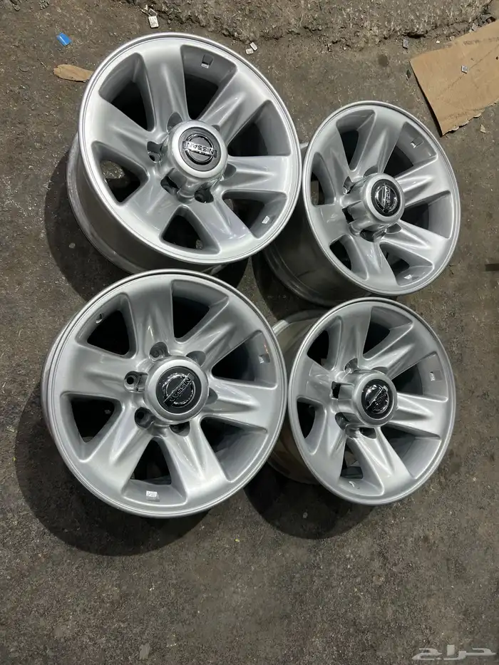 جنوط اصلي وكالة نيسان فتك 2002 نضيفه بالمره عددها 4 5