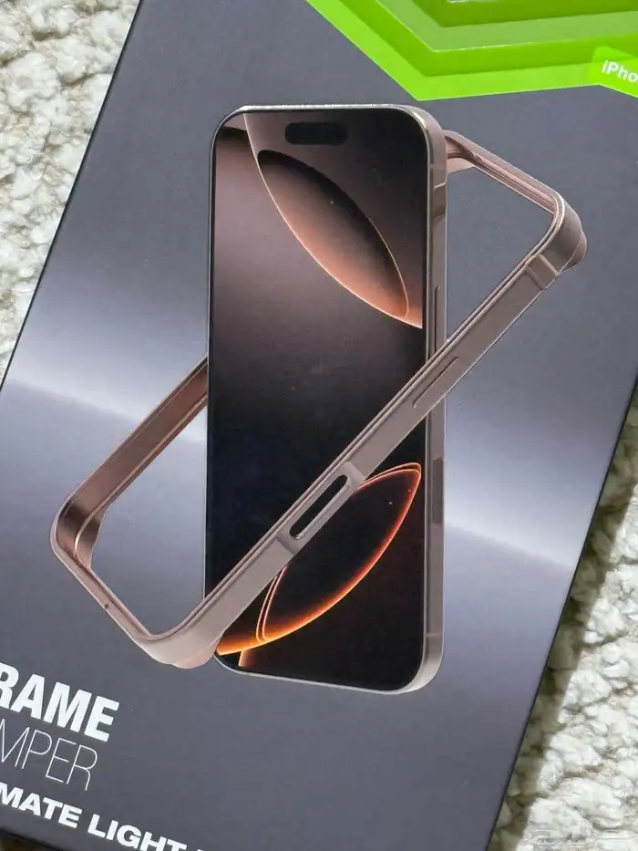 إطار حماية جهاز iPhone 16 Pro (جديد تماما ) 4