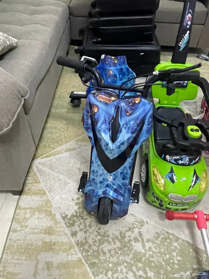 سيكل دراجة سكوتر درفت سرير غيار والعاب اطفال 1