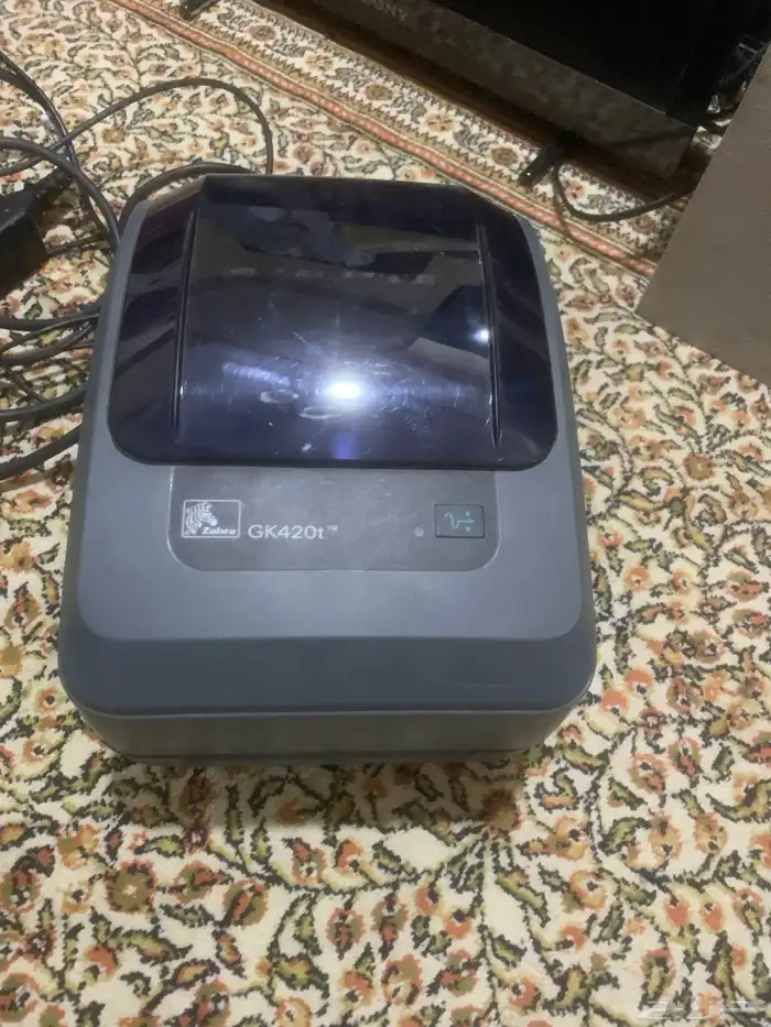 طابعة زيبرا طابعة باركود طابعة فواتير طابعة حراريةنظيفةجدا 0