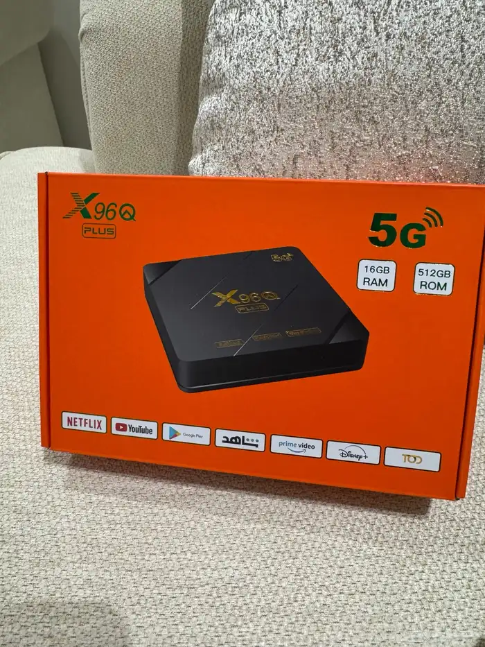 عندي رسيفر ذكي لجميع اجهزة التليفزيون جديد لم يستخدم فقط 0