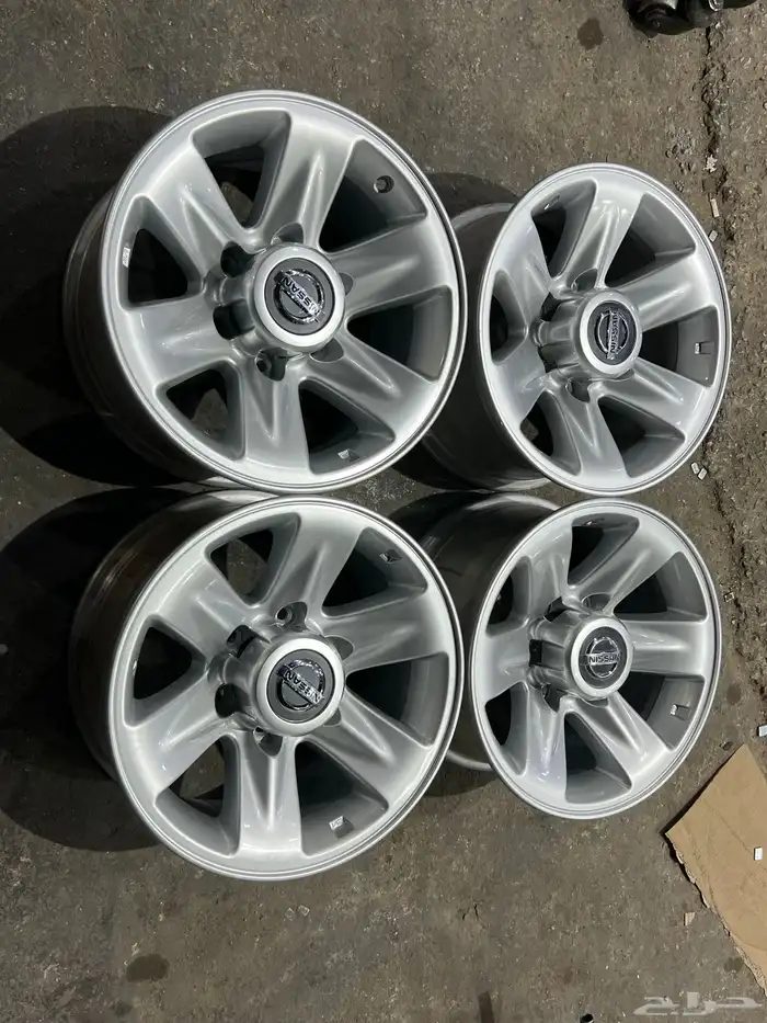 جنوط اصلي وكالة نيسان فتك 2002 نضيفه بالمره عددها 4 3