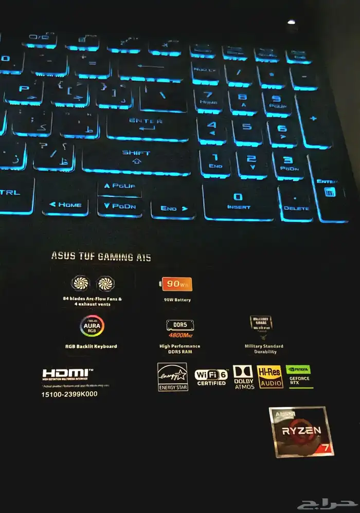 لابتوب ASUS GAMING TUF A15 0