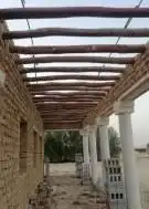 اعمال تراث بنا با الطين وتليوسات وسقف وجريد واثل 1