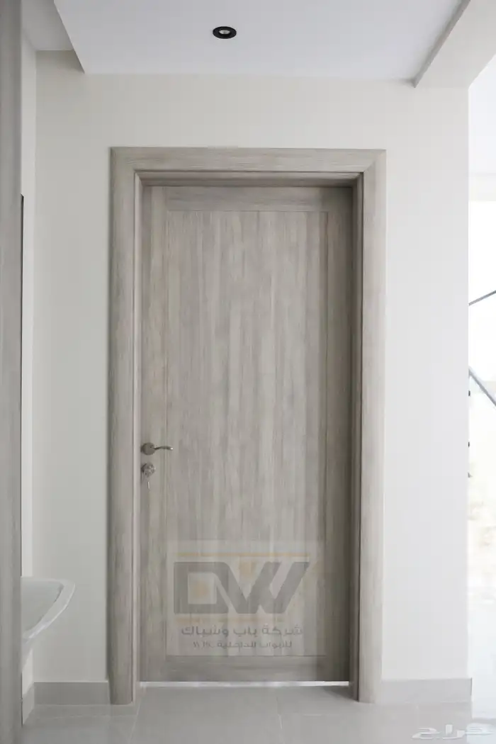 أبواب WPC الداخلية شركة باب وشباك للأبواب الداخلية 4