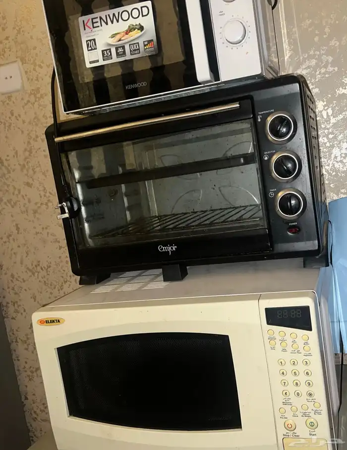 للبيع أجهزة خربانه فرنين 2مايكرويف قطع غيار سكراب 0