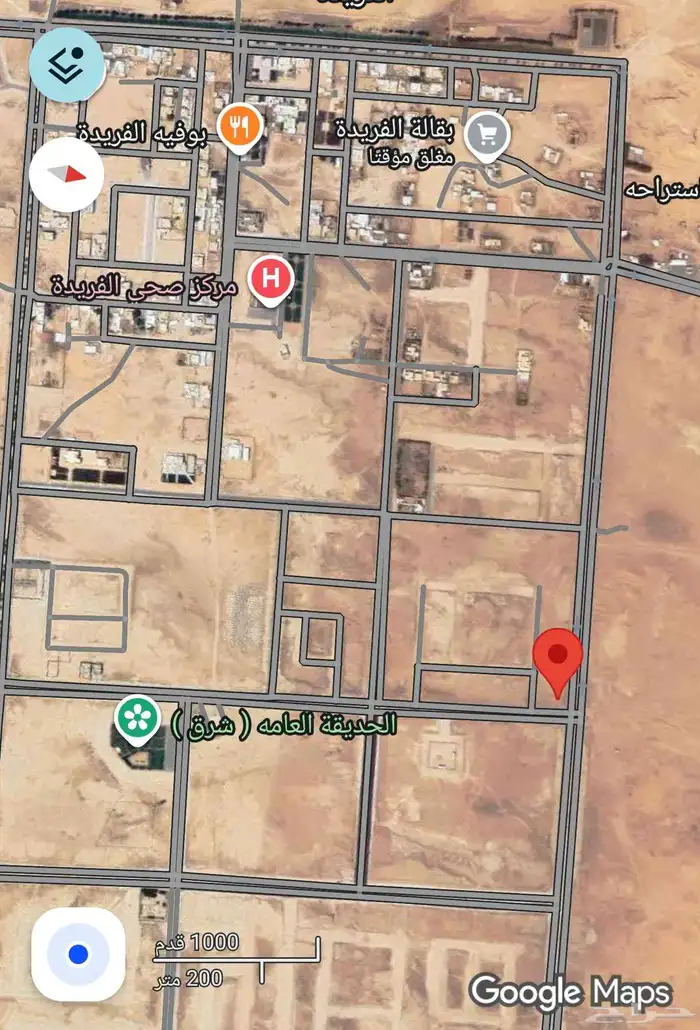 للبيع ارض تجاريه زاويه شارع 40 في مركز الفريده 0