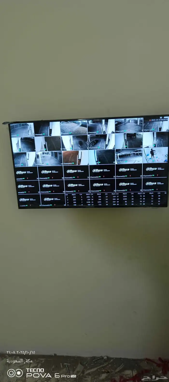 كاميرات المراقبه وتشطيب كهرباء 1