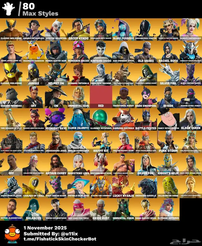 حساب فورت حفل ملكي فل عرق 10