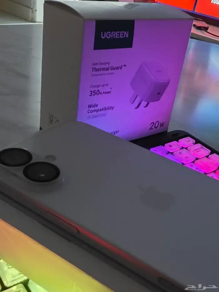 ايفون 16 بلس مثل الجديد 0