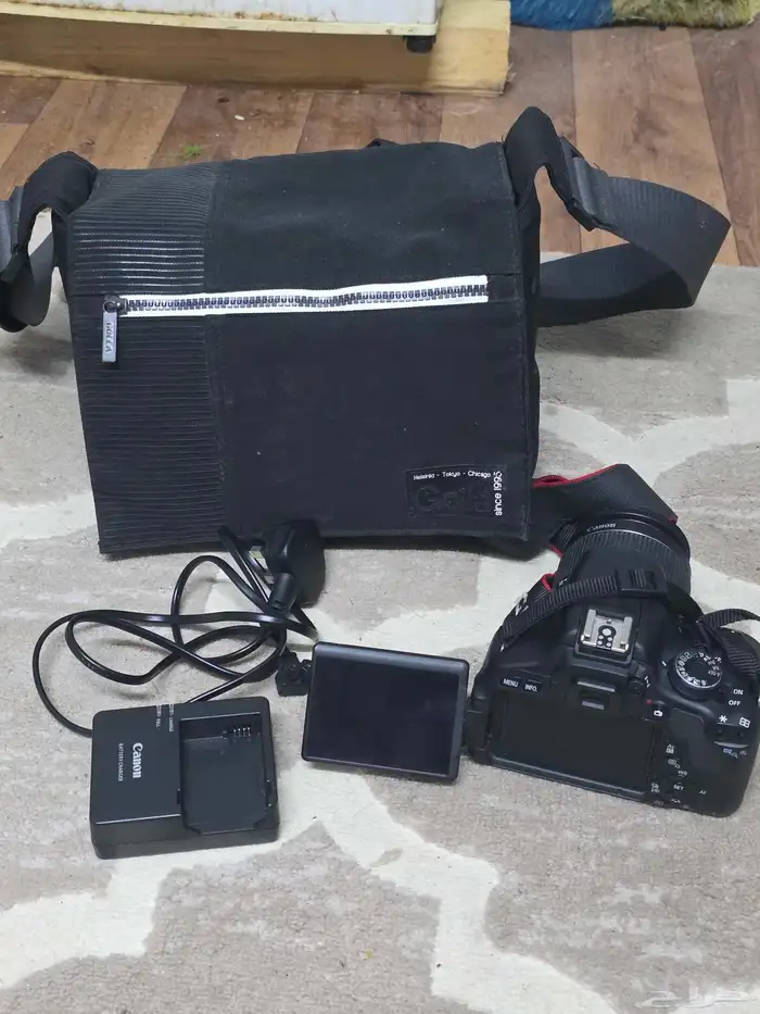 كاميرا كانون EOS600D مع عدسه 58 MM 0