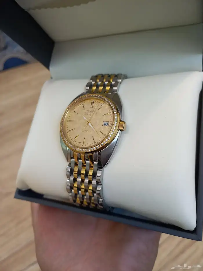 ساعه ماركة داومينو العالميه اصدار نادر مرصعه ساعه فاخره 6