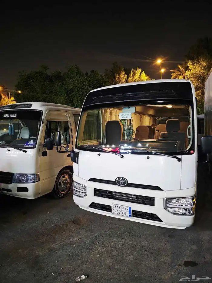 bus costar hiace with driver for rent 0