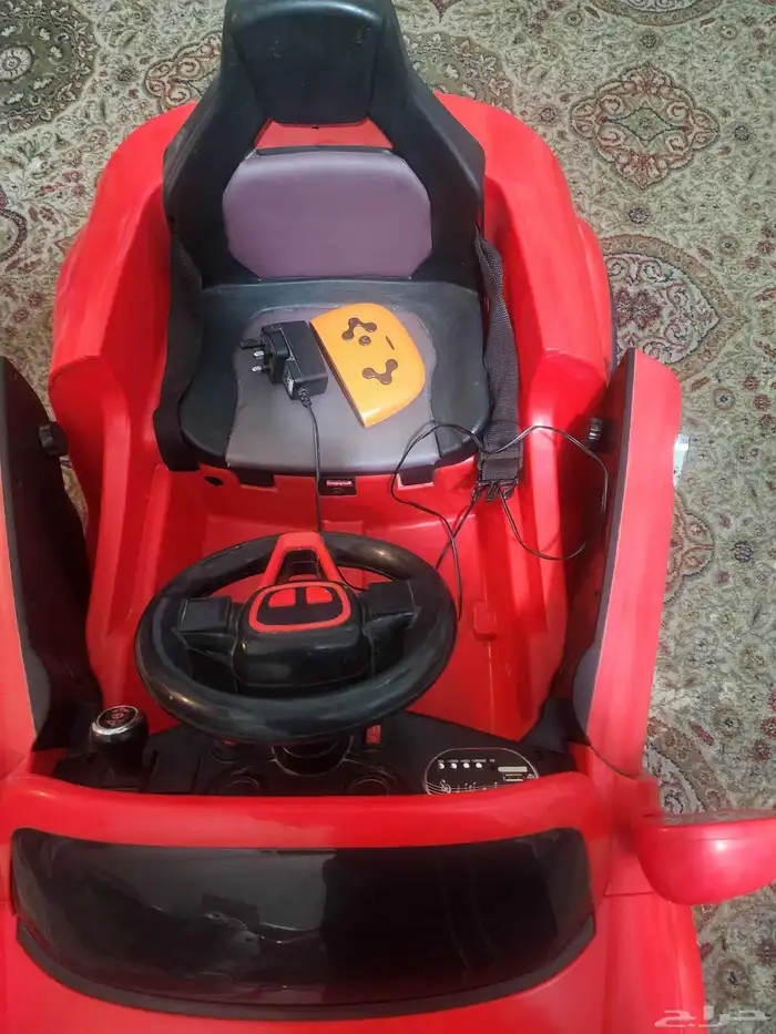 سياره اطفال كهربا معها ريموت وشاحن استخدام قليل 250 2