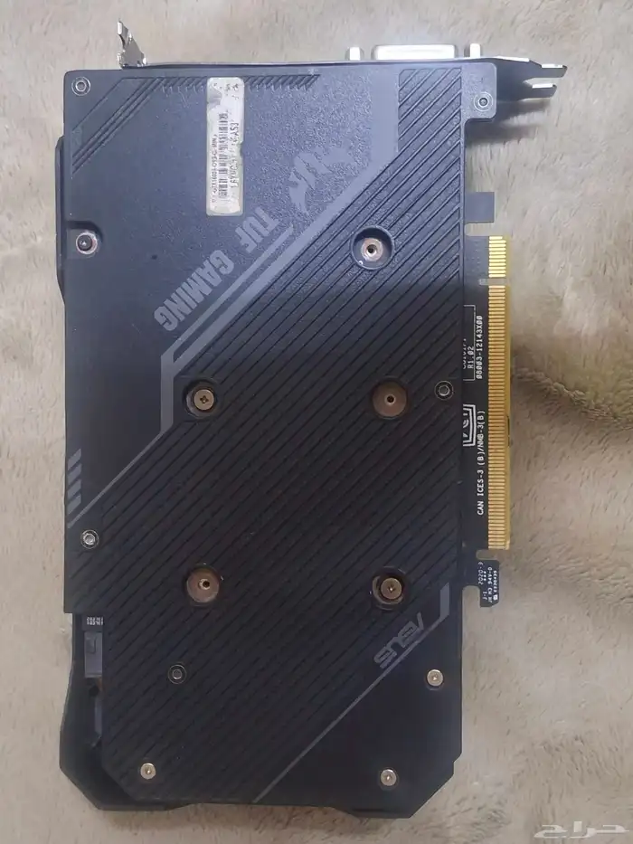 كرت GTX 1660 super به عطل artifacts 1