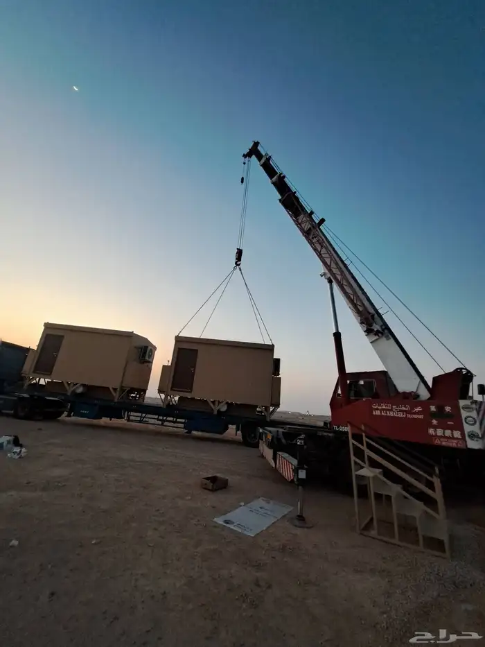 إيجار كرينات وسطحات ونش نقل غرف ومولدات كهرباء فك لوحات 7