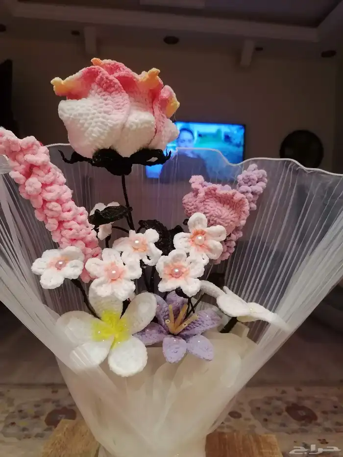 باقة ورد كبيرة باقية لمدى العمر 0