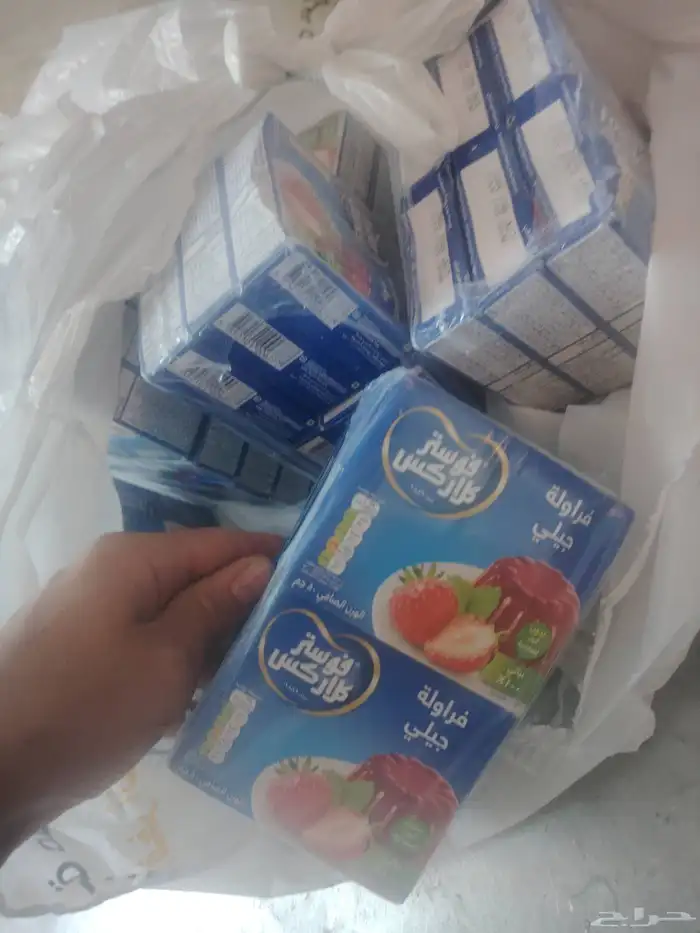 كل الي في الصوره للبيع فرن وحليب وجيلي وكاستر 0