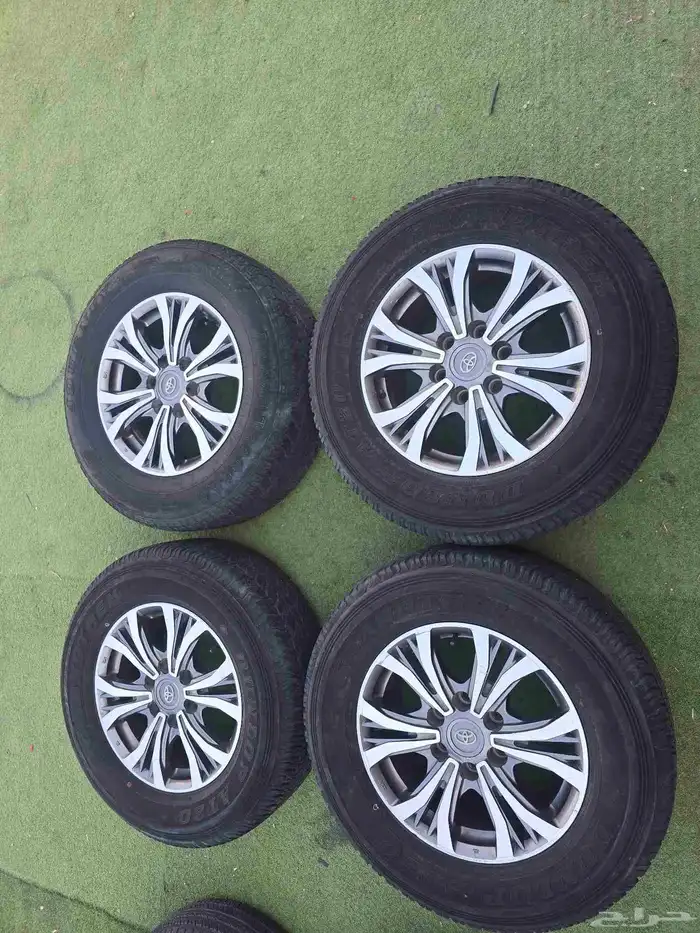 جنوط تايوتا هايلوكس دبل مقاس 17 أصليه 0