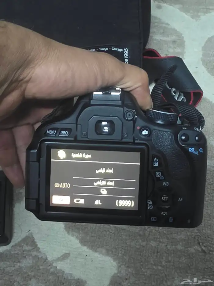 كاميرا كانون EOS600D مع عدسه 58 MM 1