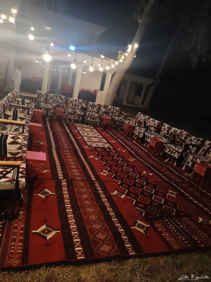 تاجير جلسات شعبيه تاجير كنب تاجر طاولات وكراسي تاجير دفايات 2